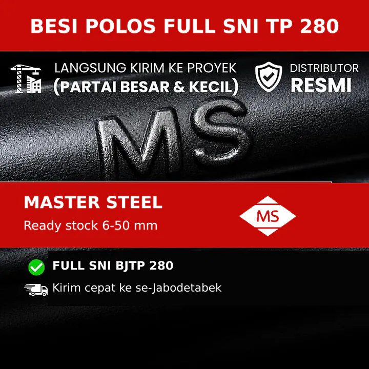 Besi Beton Polos