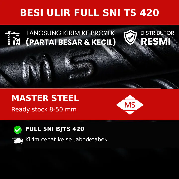 Besi Beton Ulir TS 420